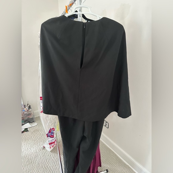 Trina Turk cape jumpsuit. - Picture 6 of 10